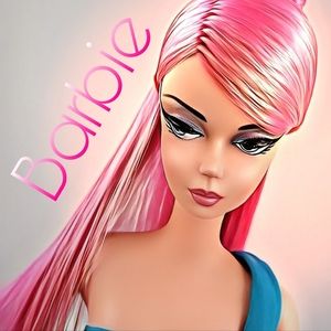 Barbie Art Poster 11x8.5 original Art Print 11x8.5